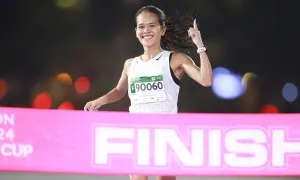 Hồng Lệ có chức vô địch VnExpress Marathon thứ 10 Hồng Lệ có chức vô địch VnExpress Marathon thứ 10