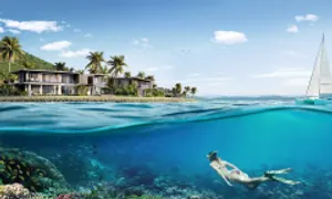 Villa Le Corail, A Gran Meliá Hotel bảo tồn hệ sinh thái san hô